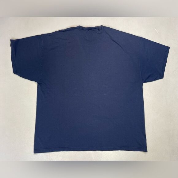 VINTAGE Oceanside Community Activities Graphic T-shirt Men XL Blue Faded - Picture 6 of 6